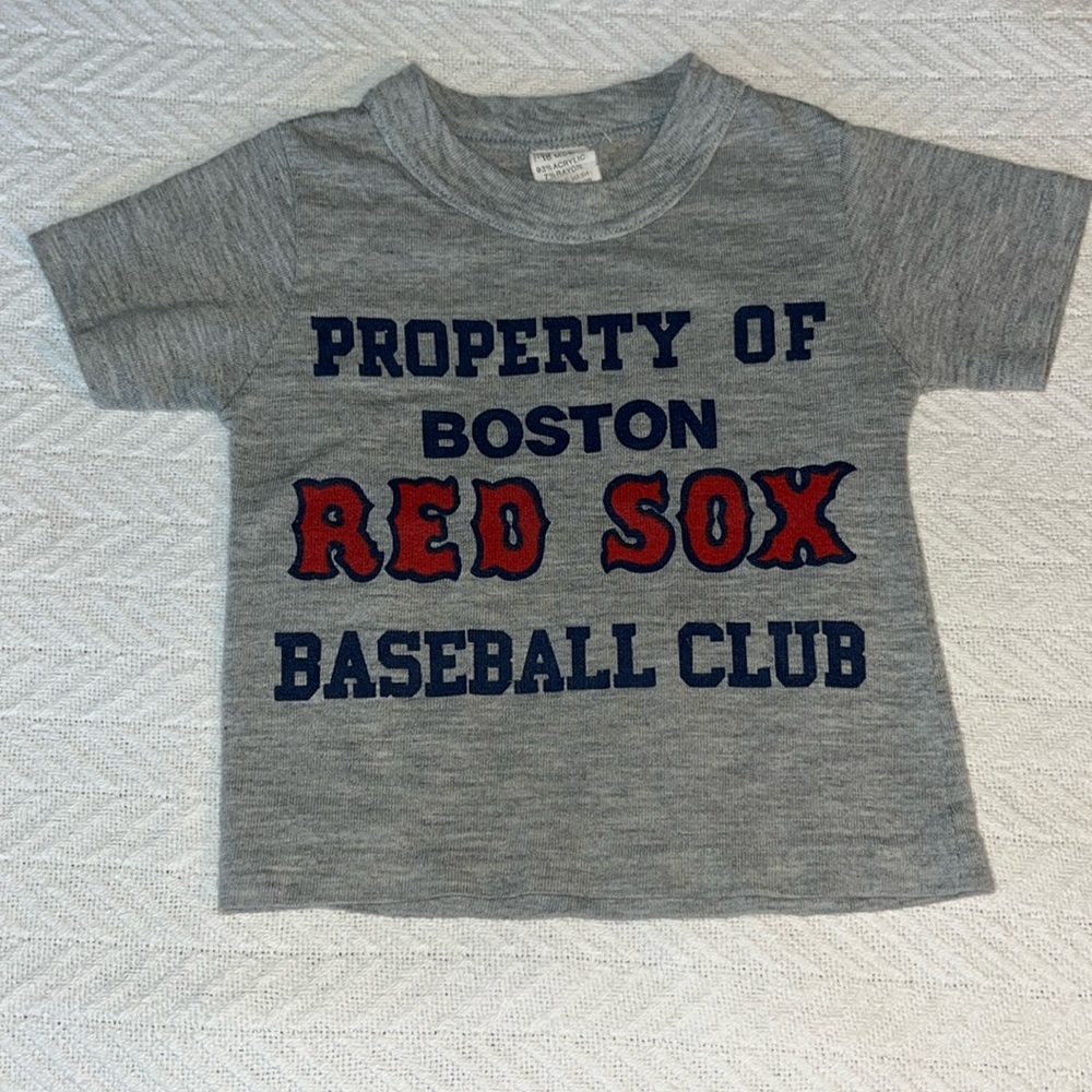 Vintage Baby Red Sox T-Shirt 18 Months